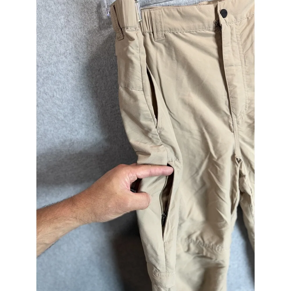 Koppen Pants Mens XL Convertible Zip Off Lightweight Hiking Insect Repellent‎